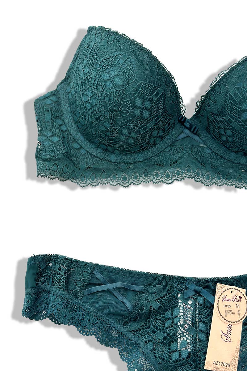 Cup set with bra and thong C/AZ17026C