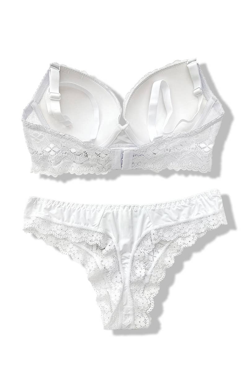 Cup set with bra and thong C/AZ17026C