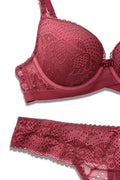 Bekerset met bh en string B/AZ17012 |  Rood | INTIMI
