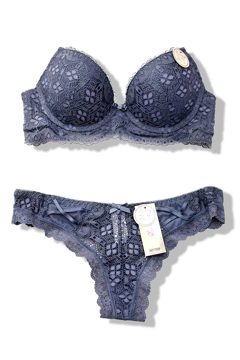 Cup set with bra and thong C/AZ17026C