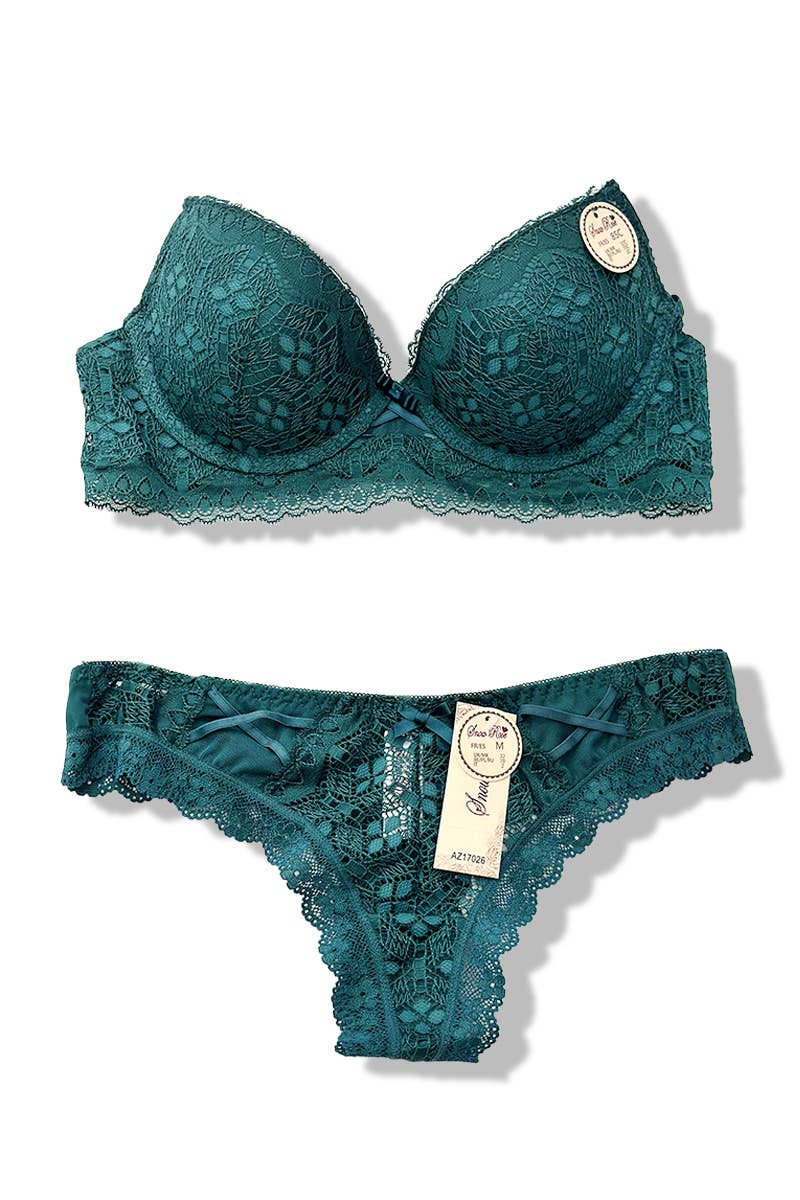 Cup set with bra and thong C/AZ17026C